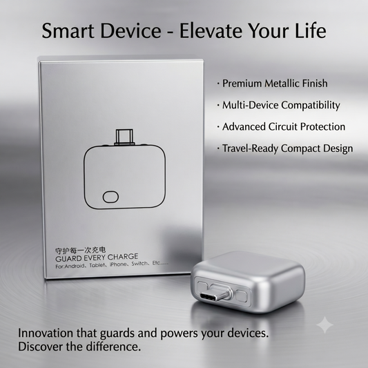 Smart Power Disconnector - Type C Auto Cut Charger Adapter with Advanced Battery Health Protection